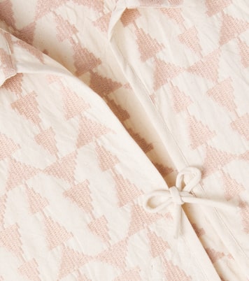 Gilet Neeltje in cotone con stampa | Donsje