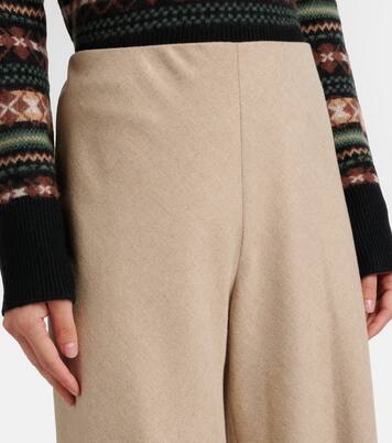 Pantalon ample à taille haute | Vince