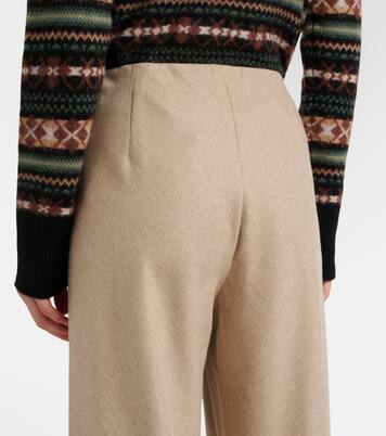 Pantalon ample à taille haute | Vince