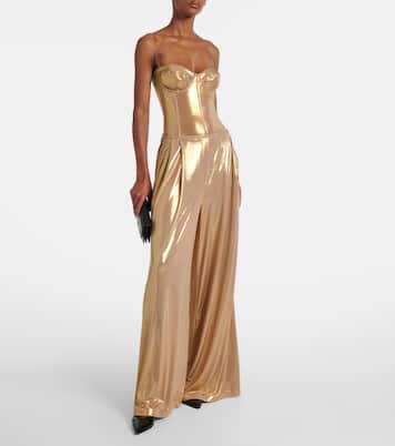 Strapless bodysuit | Norma Kamali