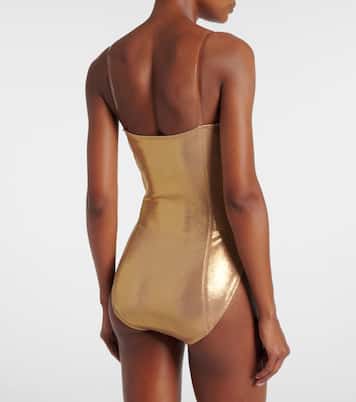 Strapless bodysuit | Norma Kamali