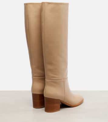 Santiago 60 leather knee-high boots | Gianvito Rossi