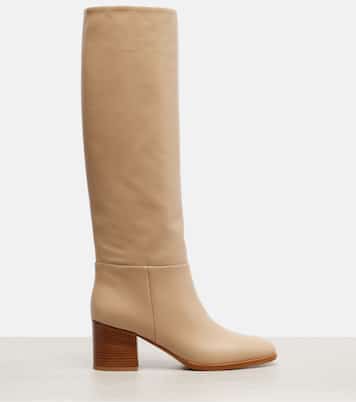 Santiago 60 leather knee-high boots | Gianvito Rossi