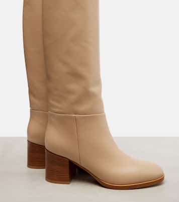 Santiago 60 leather knee-high boots | Gianvito Rossi