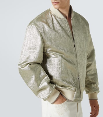 Bestickte Bomberjacke aus Baumwolle | Dries Van Noten
