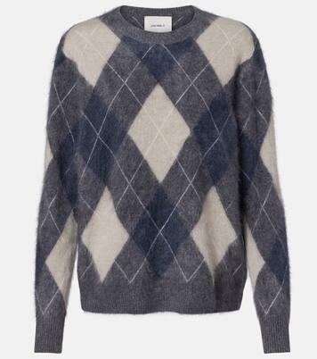 Margy argyle cashmere sweater | Lisa Yang