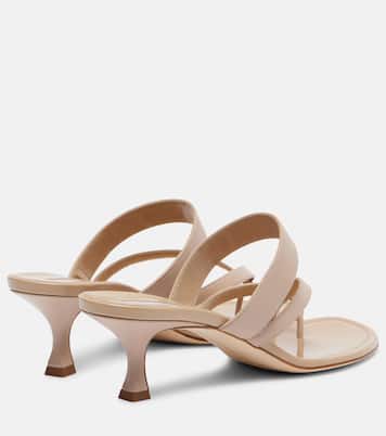 Susa 50 leather thong sandals  | Manolo Blahnik