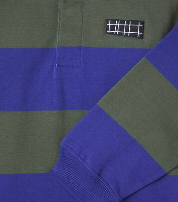 Relz striped cotton polo sweater | Molo