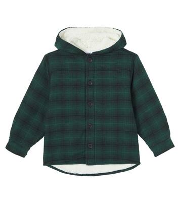 Hamelo checked cotton jacket | Molo