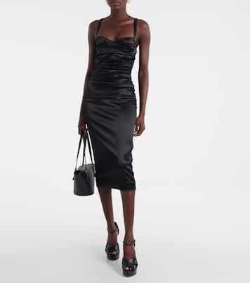 Leather platform sandals | Dolce&Gabbana