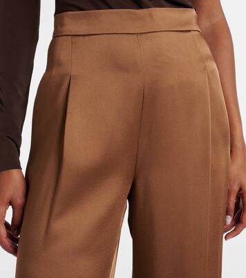 Weite Hose Dritto aus Satin  | Max Mara