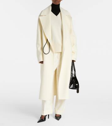Abate virgin wool wrap coat | Sportmax