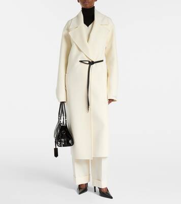 Abate virgin wool wrap coat | Sportmax