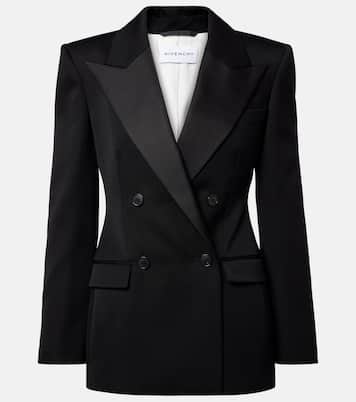 Blazer aus Wolle mit Satin | Givenchy