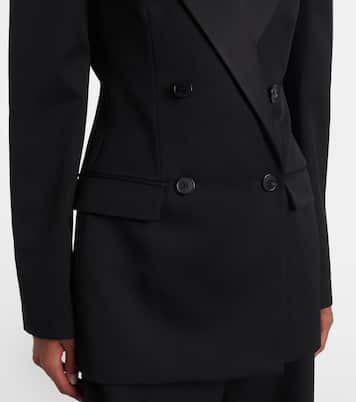 Blazer aus Wolle mit Satin | Givenchy