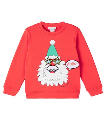 Printed cotton jersey sweatshirt | Stella McCartney Kids