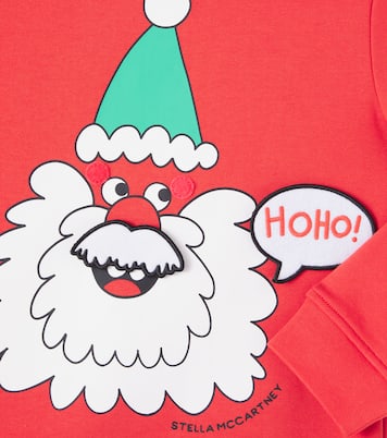 Printed cotton jersey sweatshirt | Stella McCartney Kids