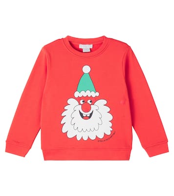 Printed cotton jersey sweatshirt | Stella McCartney Kids