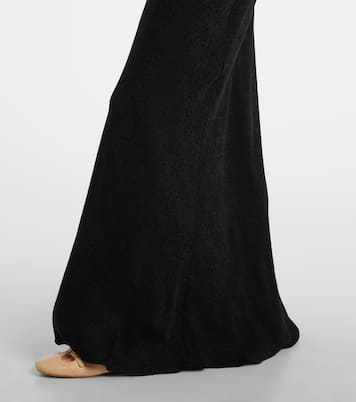 Robe aus Seiden-Jacquard mit Spitze | Chloé