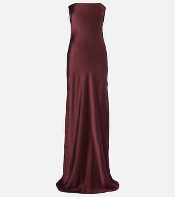 Filo silk satin gown | Christopher Esber