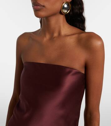 Filo silk satin gown | Christopher Esber