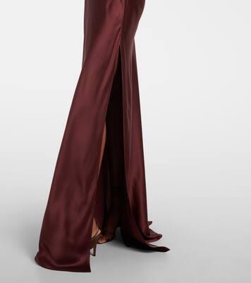 Filo silk satin gown | Christopher Esber