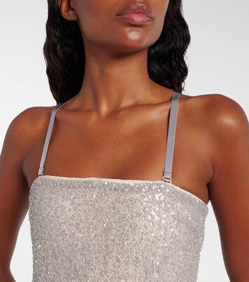 Robe longue Xyla à sequins | Simkhai