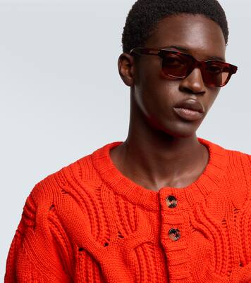 Stretch square sunglasses | Bottega Veneta