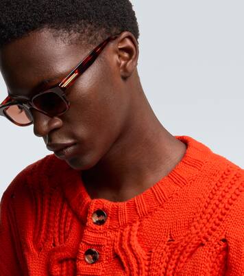 Stretch square sunglasses | Bottega Veneta