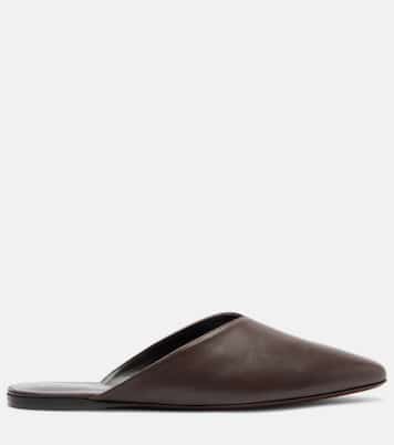 Mules Homebody en cuir | Herbert Levine