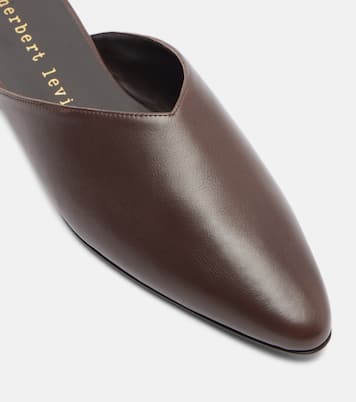 Mules Homebody en cuir | Herbert Levine
