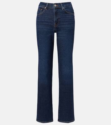 Mid-Rise Straight Jeans Stovepipe Straight | 7 For All Mankind