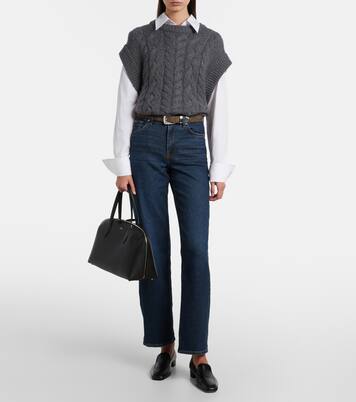 Mid-Rise Straight Jeans Stovepipe Straight | 7 For All Mankind