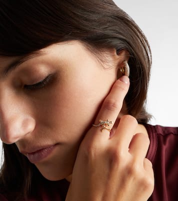 Bague Lizard en or 14 ct et diamants | Sydney Evan