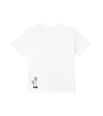 유아 - x Euan Roberts 코튼 저지 티셔츠 | Gucci Kids