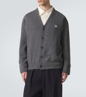 Cardigan Anagram en laine  | Loewe