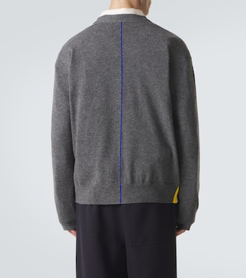 Cardigan Anagram en laine  | Loewe