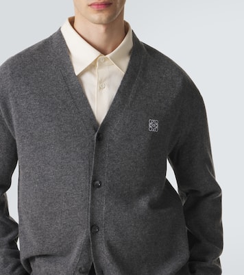 Cardigan Anagram en laine  | Loewe