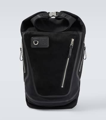 Flex canvas and suede backpack | Loewe