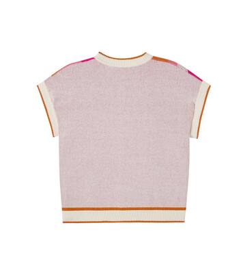 Patience cotton jacquard sweater | Zimmermann Kids