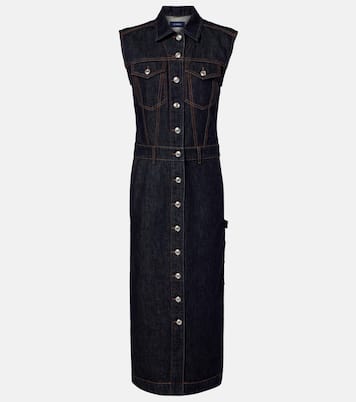 Robe midi Farfalla en jean | Sportmax