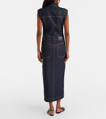 Robe midi Farfalla en jean | Sportmax