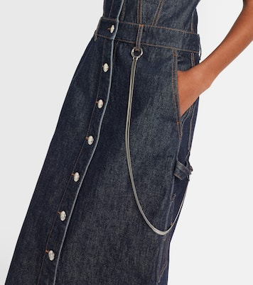 Robe midi Farfalla en jean | Sportmax