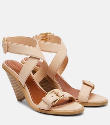 Orla 85 leather sandals | Zimmermann