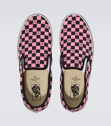 x Vans - Slip-on VLogo a quadri | Valentino Garavani