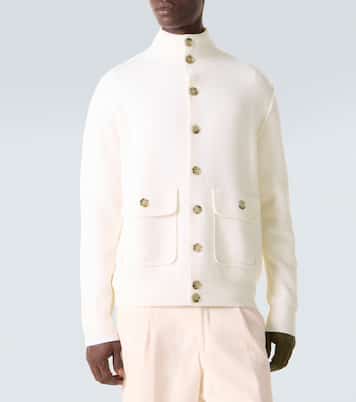 Jacke aus Wolle und Kaschmir | Allude