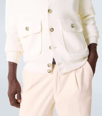Jacke aus Wolle und Kaschmir | Allude