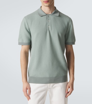 Cotton polo shirt | Canali