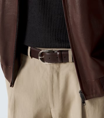 Leather belt | Brioni