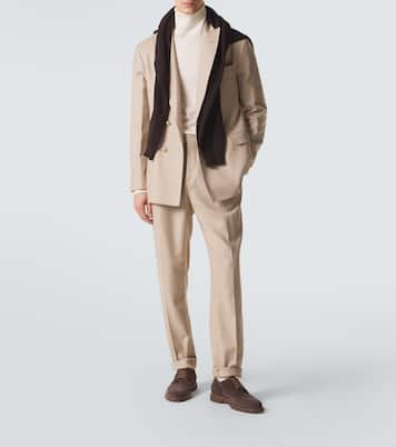Suede Derby shoes | Brunello Cucinelli